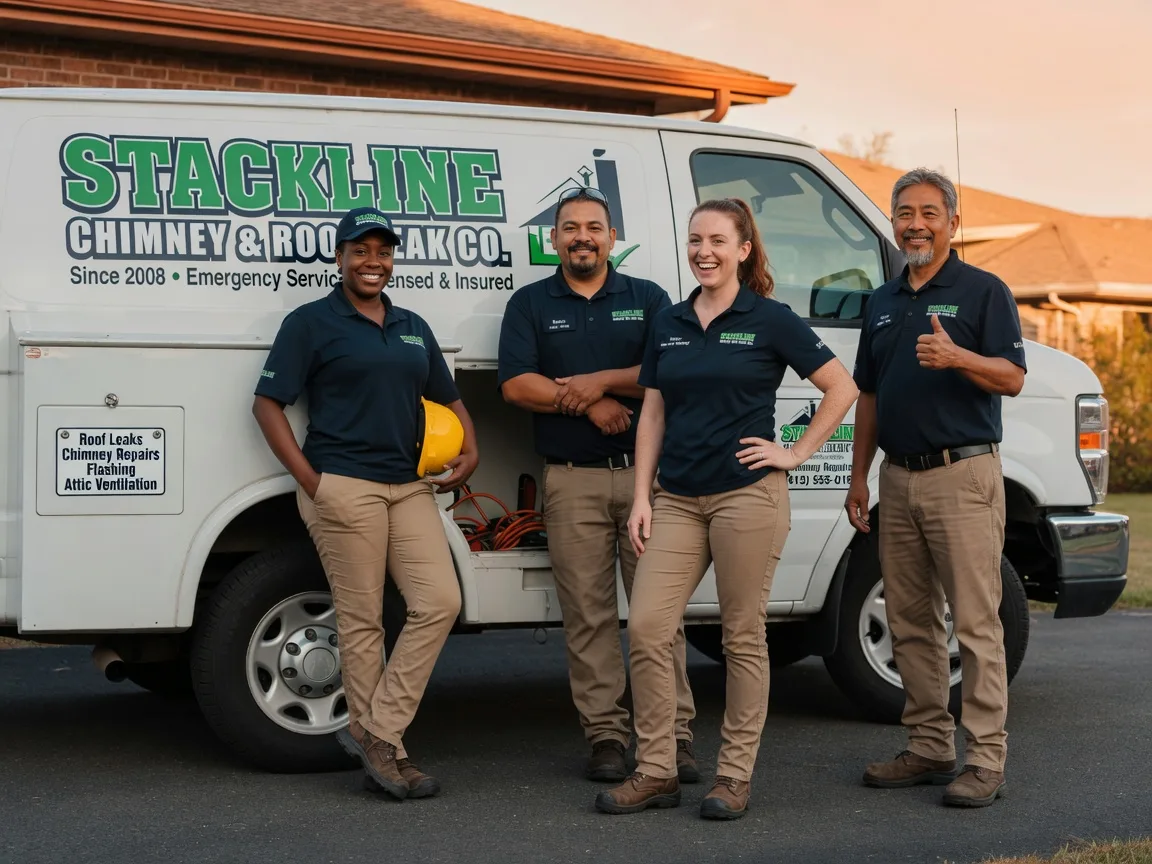 Chimney flashing repair company in Corning, OH